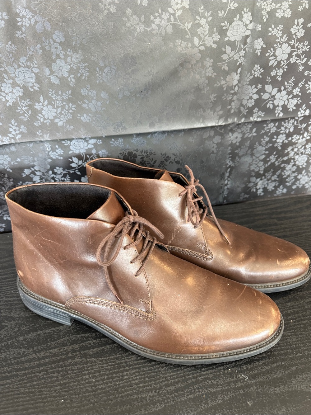Bostonian Men's Brown Leather Chukka Boots